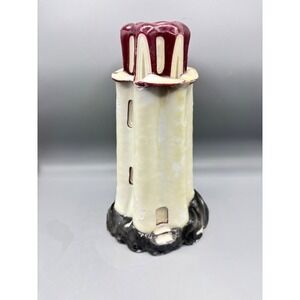 Lighthouse Wax‎ Candle Decor Cottagecore Nautical Coastal Decoration